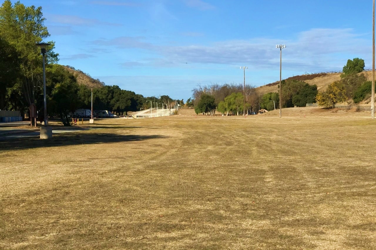 Main lawn at Bolado Park